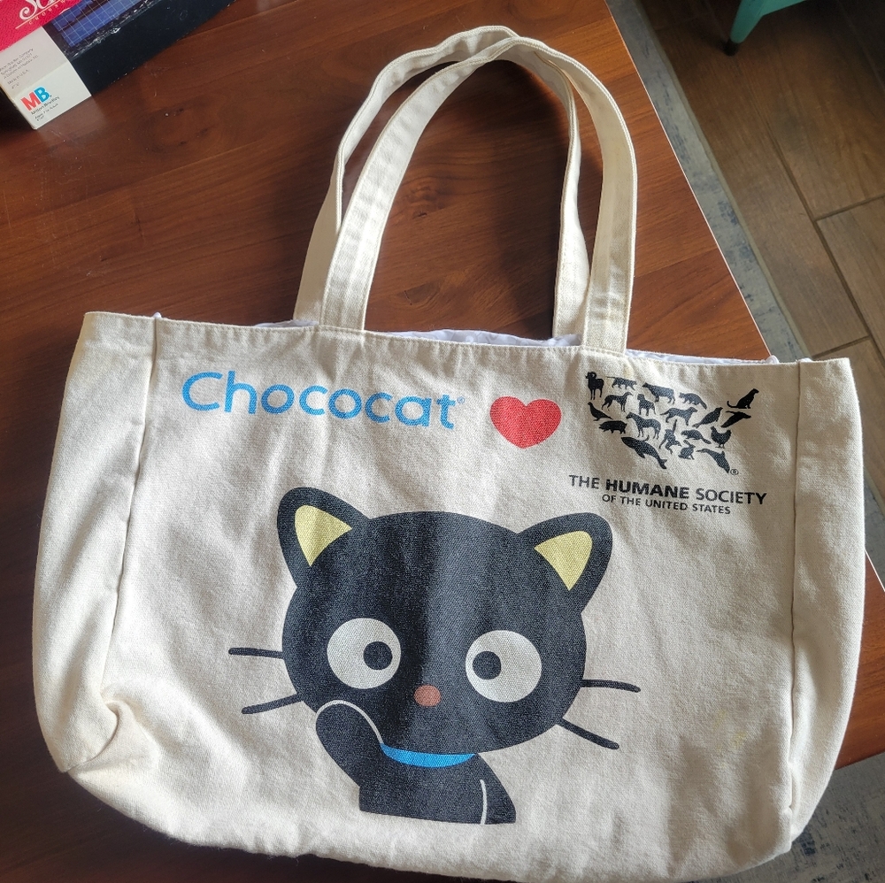 Humane Society x Sanrio Chococat Canvas Tote Bag